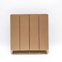 Tronic Gold 4-Gang 2-Way Switch