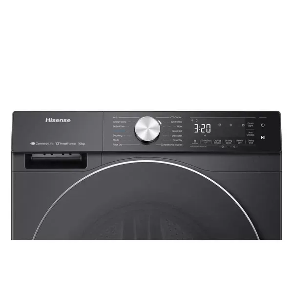 Hisense Heat Pump Dryer 10.5kg Premium, Black DH5S102BB