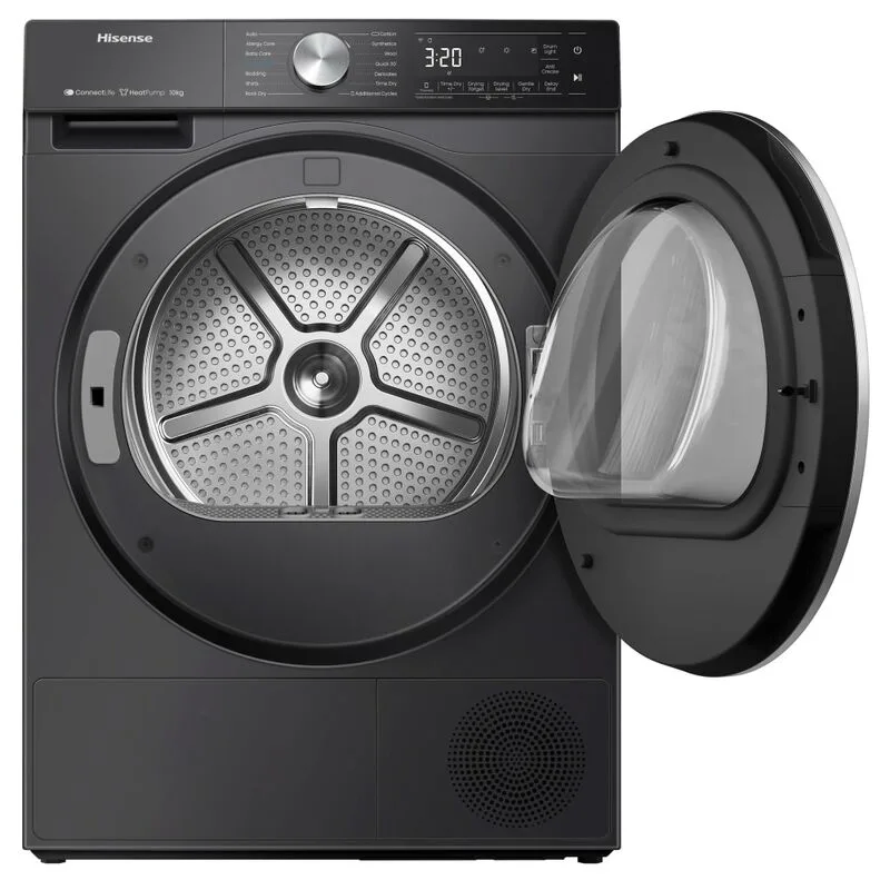 Hisense Heat Pump Dryer 10.5kg Premium, Black DH5S102BB