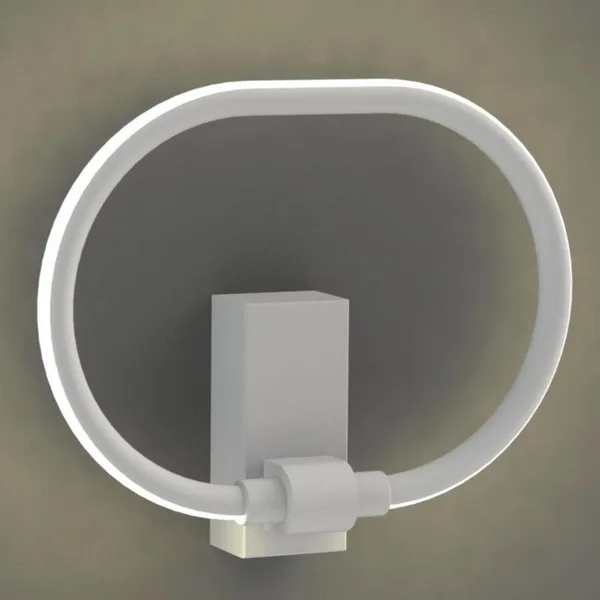 Tronic Oval LED Wall Light - Warm White