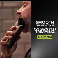 Wahl 7in1 Multigroomer Trimmer Kit, Extreme Grip with Washable Heads, Attachments 9893-417