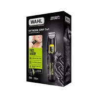 Wahl 7in1 Multigroomer Trimmer Kit, Extreme Grip with Washable Heads, Attachments 9893-417