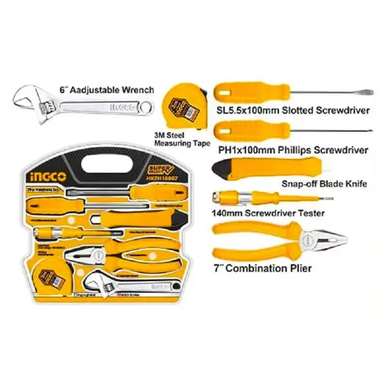 Ingco Handtools Set 100-500V Pack of 7 HKTH10807