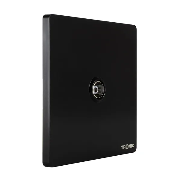 Tronic Black - TV Socket