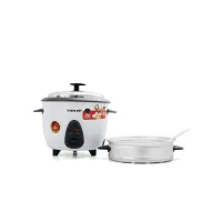 Nikai Rice Cooker 1L Keep Warm Function Teflon Coated Inner Pot 400w NR701A Aluminum Steamer Detachable Power Cord Indicator Lights