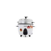 Nikai Rice Cooker 1L Keep Warm Function Teflon Coated Inner Pot 400w NR701A Aluminum Steamer Detachable Power Cord Indicator Lights