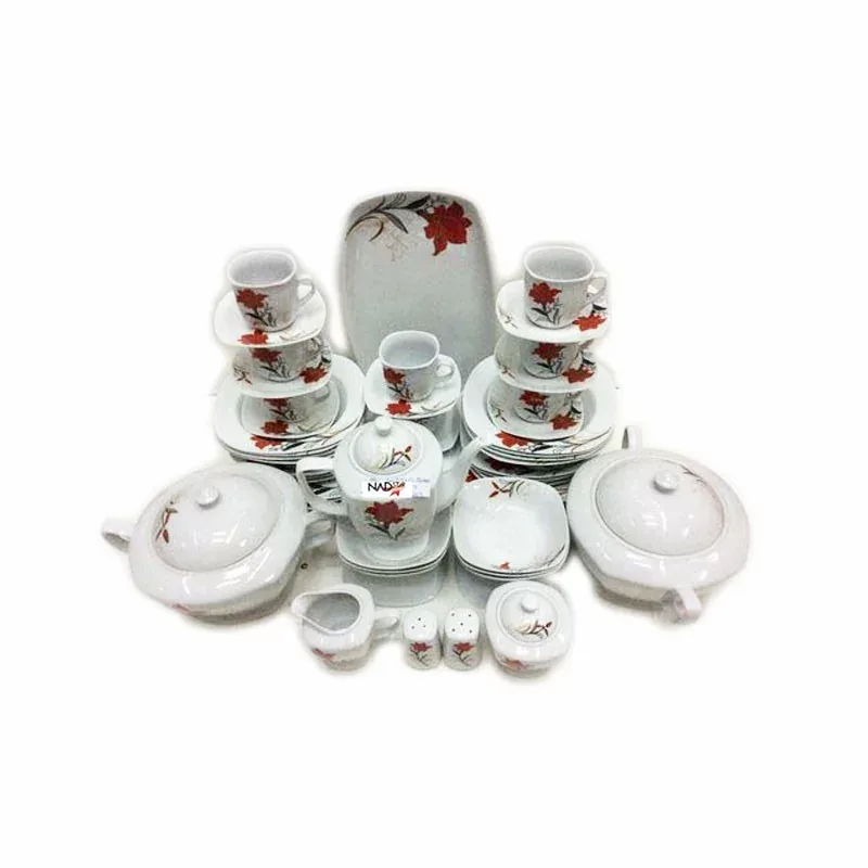 Yaspeco Dinner Set Square 60pc 1st E9-207