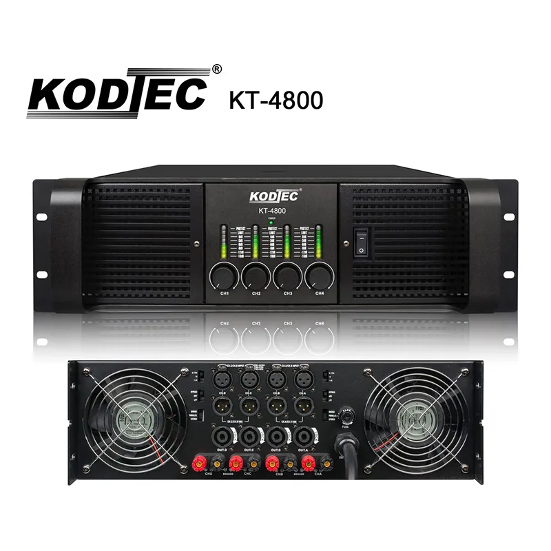 Kodtec Professional Music Power Amplifier 4800W KT-4800 2 Kodtec Professional Music Power Amplifier 4800W KT-4800