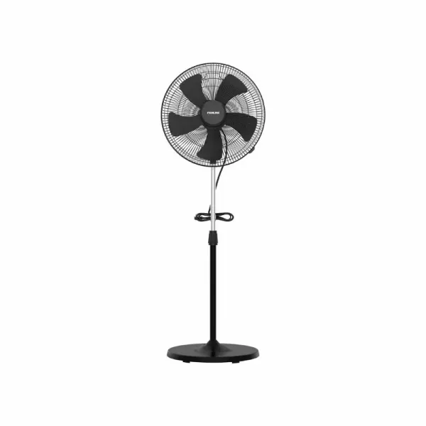 Nikai Stand Fan 18 Inch 165W, 5-Blade, Industrial AC Motor, 5-Speed Oscillation, Adjustable, Black Tilt NIF1800B