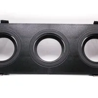 Tronic Three Way Black Rectangular Recessed Holder