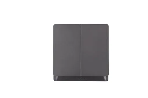Tronic 2-Gang 2-Way Switch - Grey