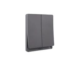 Tronic 2-Gang 2-Way Switch - Grey