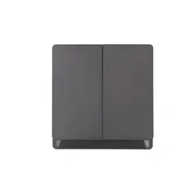 Tronic 2-Gang 2-Way Switch - Grey
