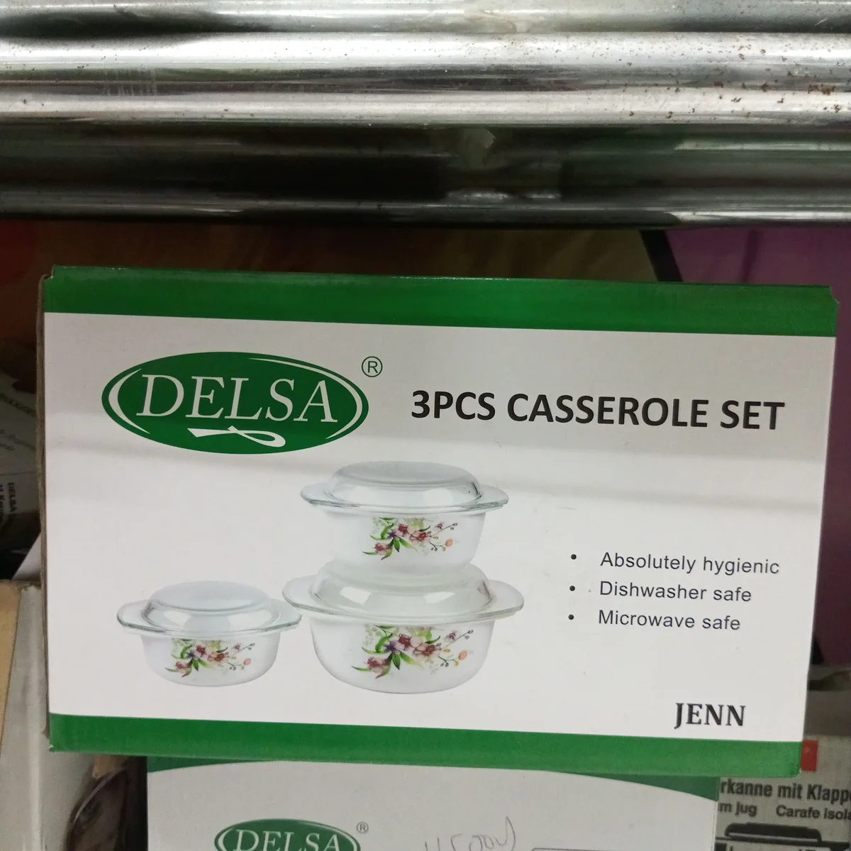 Delsa 3pcs Casserole Set Jenn