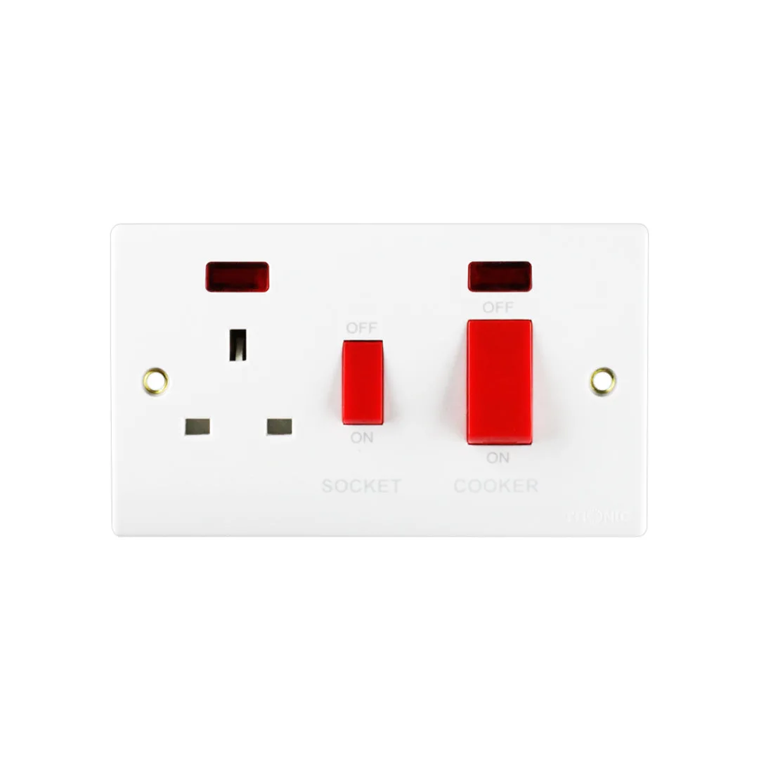 Tronic Cooker Control Unit With Switch Socket