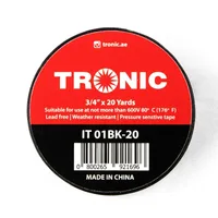 Tronic Insulation Tape 20 Yard - Black