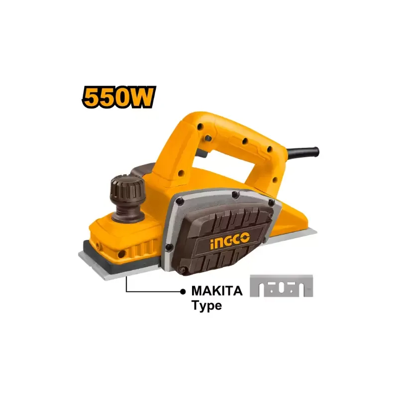 Ingco Electric Planer 550W with Socket Wrench & Parallel Guide PL5508