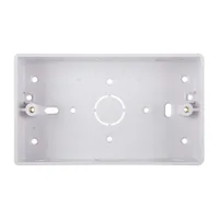 Tronic Twin PVC Mounting Box