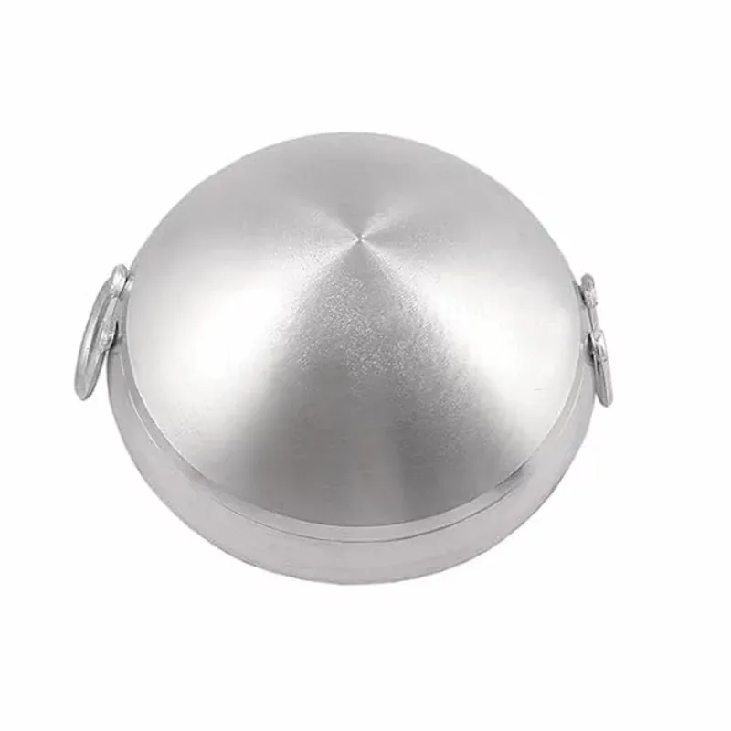Nadstar Aluminium Karai 17" No9 Heavy Base Aluminum Kadai Deep Frying Kadai with Handle for Kitchen