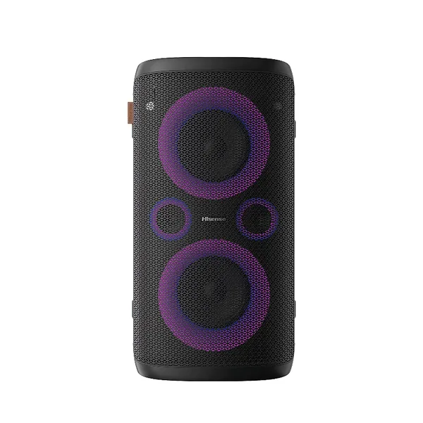 Hisense Ultimate Wireless Portable Speaker 300W, 15-Hour Battery, Bluetooth 5.0, IPX4 Waterproof, DJ & Karaoke Mode Rocker One