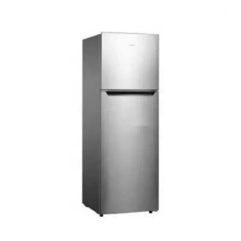 Hisense Refrigerator 205L Double Door, Top Freezer, Titanium Silver RD-27DR4SA