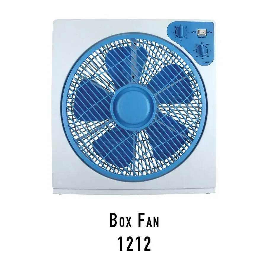 Dolphin Box Fan with Timer & Speed 1212
