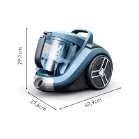 Tefal Cannister Type Bagless Vacuum Cleaner 900W XXL 2.5L Compact Power with Animal Kit Attachments TW4B71HA