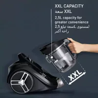 Tefal Cannister Type Bagless Vacuum Cleaner 900W XXL 2.5L Compact Power with Animal Kit Attachments TW4B71HA