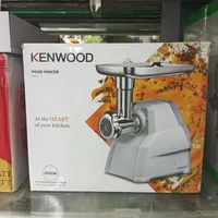 Kenwood Food Mincer MGP40 2100W with Kebbe Maker, Sausage Maker & Biscuit Attachment – Multifunctional Meat Grinder
