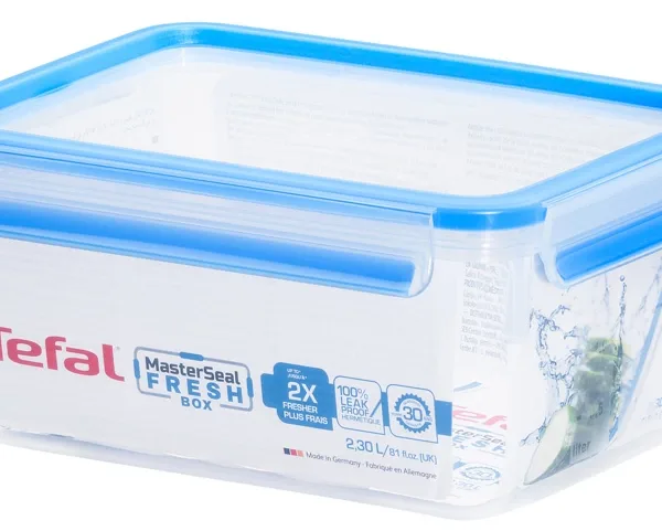 Tefal Masterseal Plastic Container Rectangular 2.3L K3021512