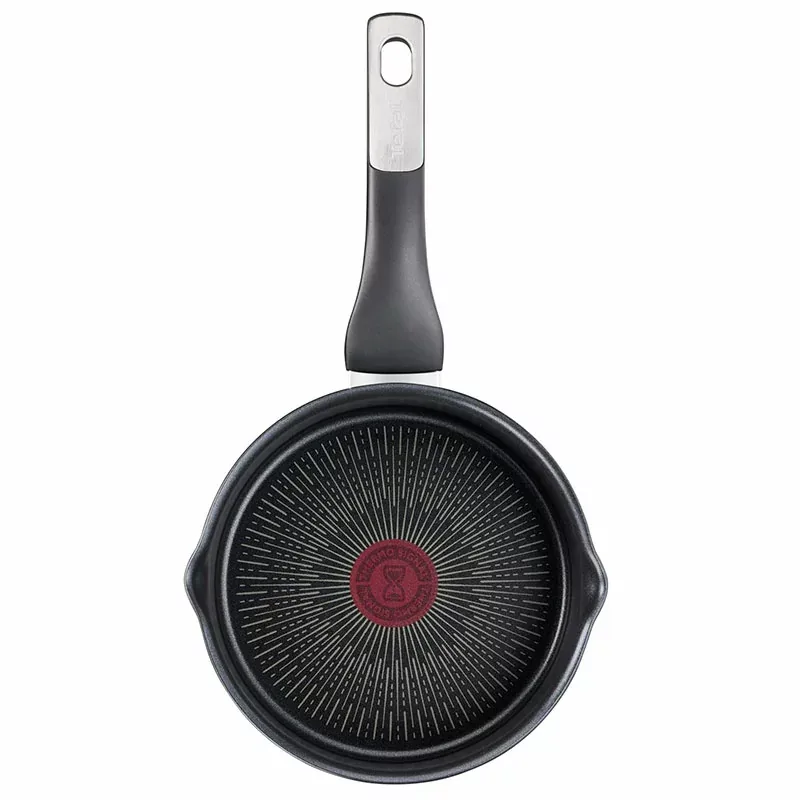 Tefal Unlimited Saucepan 16 CM All Hobs Titanium Non Stick Anti Scratch Safe Non Stick G6 Unlimited Round Saucepan With Pouring Edge Pan Cast Aluminum G2552802