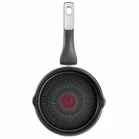 Tefal Unlimited Saucepan 16 CM All Hobs Titanium Non Stick Anti Scratch Safe Non Stick G6 Unlimited Round Saucepan With Pouring Edge Pan Cast Aluminum G2552802