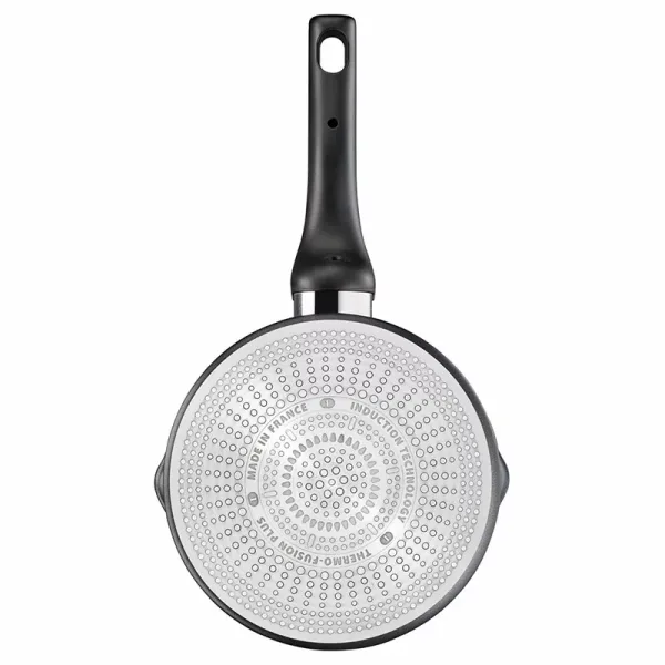 Tefal Unlimited Saucepan 16 CM All Hobs Titanium Non Stick Anti Scratch Safe Non Stick G6 Unlimited Round Saucepan With Pouring Edge Pan Cast Aluminum G2552802