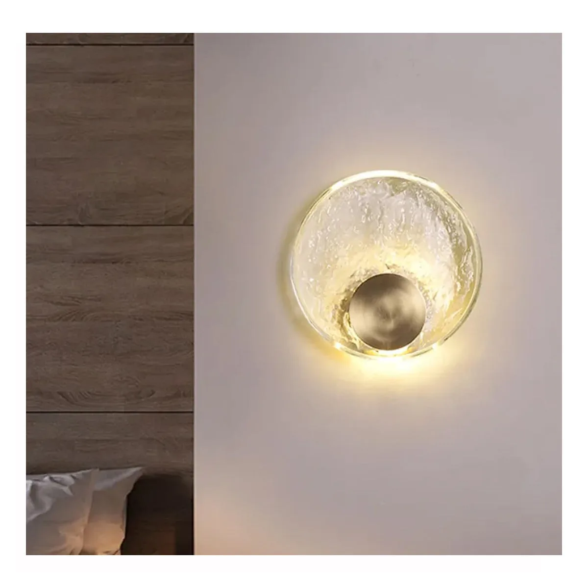 Tronic Luxury Decorative Wall Light with Gold and Textured Finish
