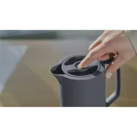 Tefal Motiva Jug Carafe Grey 1L Vacuum Flask Thermos Screw Lid Heat Retention N4170110