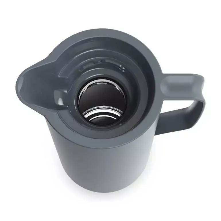 Tefal Motiva Jug Carafe Grey 1L Vacuum Flask Thermos Screw Lid Heat Retention N4170110