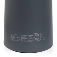 Tefal Motiva Jug Carafe Grey 1L Vacuum Flask Thermos Screw Lid Heat Retention N4170110