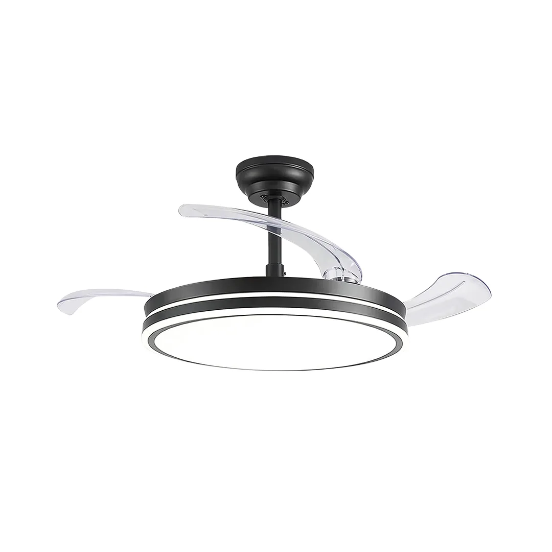 Tronic 66W LED Ceiling Light with 30W DC Fan - 3 Color Modes