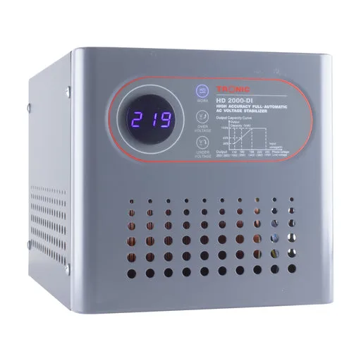 Tronic Single Phase Stabilizer 2Kv HZ 2000-DI