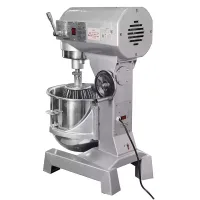 Commercial Electric Gear-Driven Food Mixer 0.37kW 15L , 3-Speed Professional Planetary Mixer WG-B15