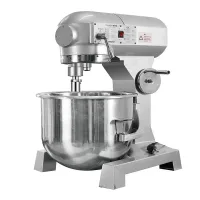 Commercial Electric Gear-Driven Food Mixer 0.37kW 15L , 3-Speed Professional Planetary Mixer WG-B15