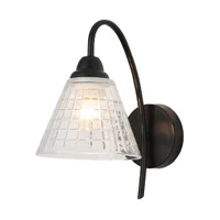 Tronic Modern Grid Glass Wall Light