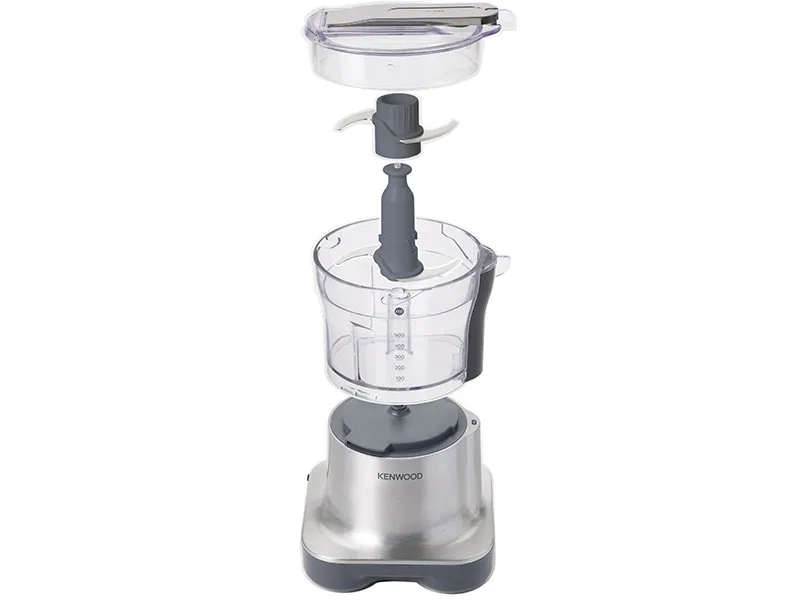 Kenwood Chopper 0.5l Plastic Bowl 500w Ch250 - Stainless Steel Blades 2 Speeds With Pulse Ice Crush Powerful Motor