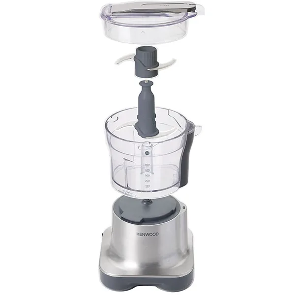 Kenwood Chopper 0.5l Plastic Bowl 500w Ch250 - Stainless Steel Blades 2 Speeds With Pulse Ice Crush Powerful Motor