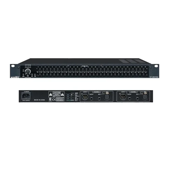 Kodtec High Quality Professional Audio Equalizer Single KT-2015EQ