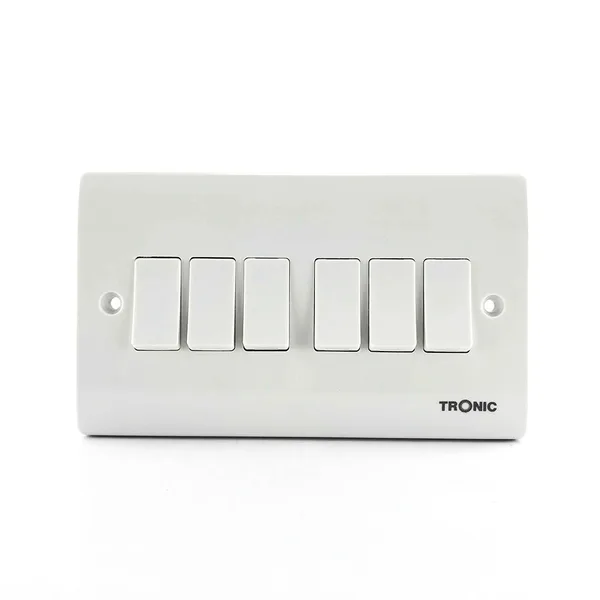 Tronic 6 Gang 2 Way Switch Standard