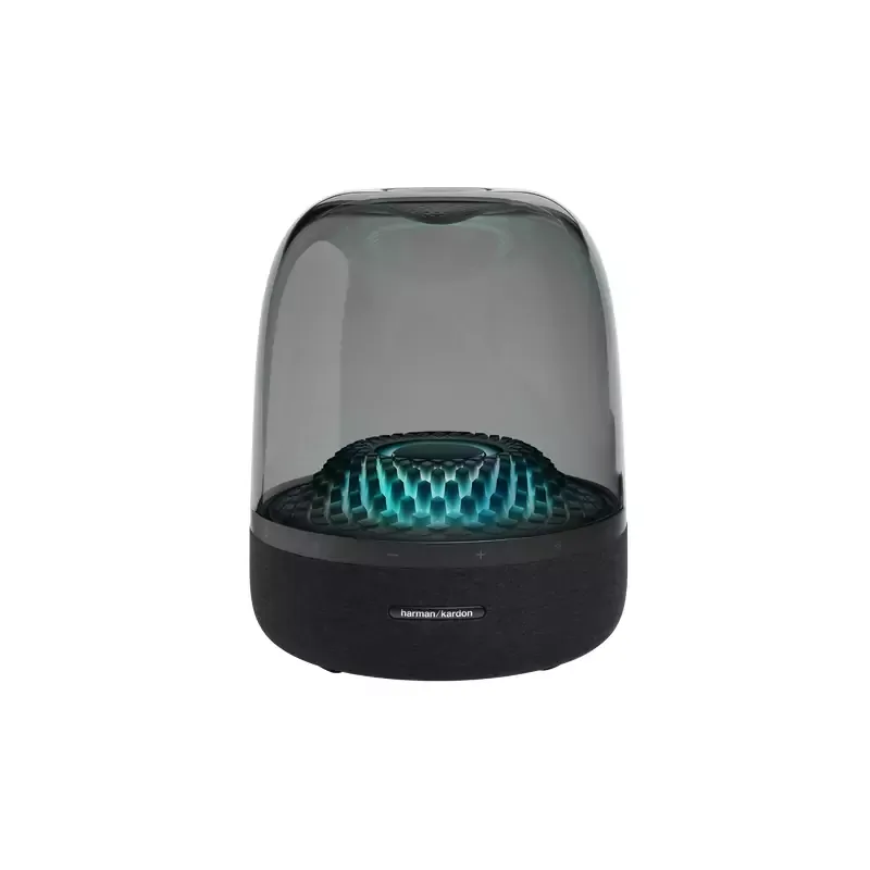 Harman Kardon Bluetooth Home Speaker 100W with Ambient Illumination, Aura Studio 4