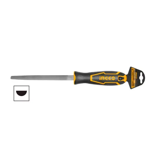 Ingco Steel File Half Round 200mm HSHF088