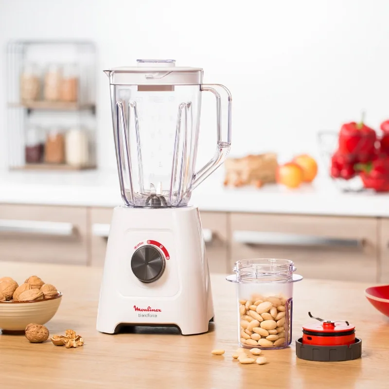Moulinex Blender 600W Facilic Liquidizer 1.5Lwith Grinder LM422127