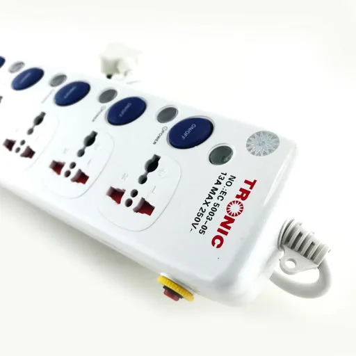 Tronic Universal Extension Socket 5 Way